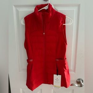 Lululemon Down For It All Vest size 6 NEW
